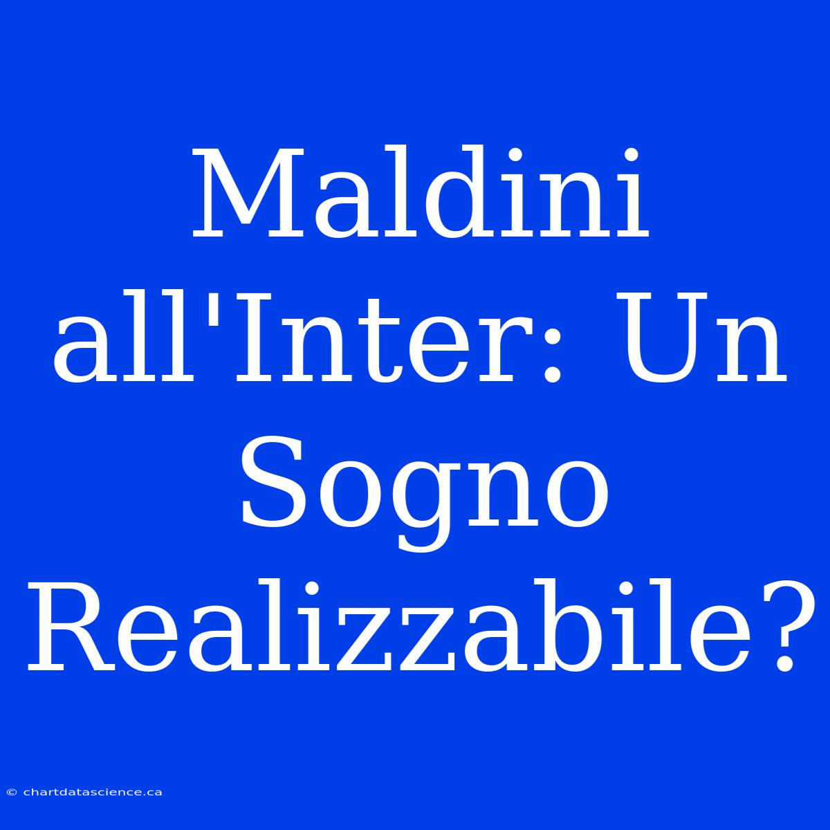 Maldini All'Inter: Un Sogno Realizzabile?