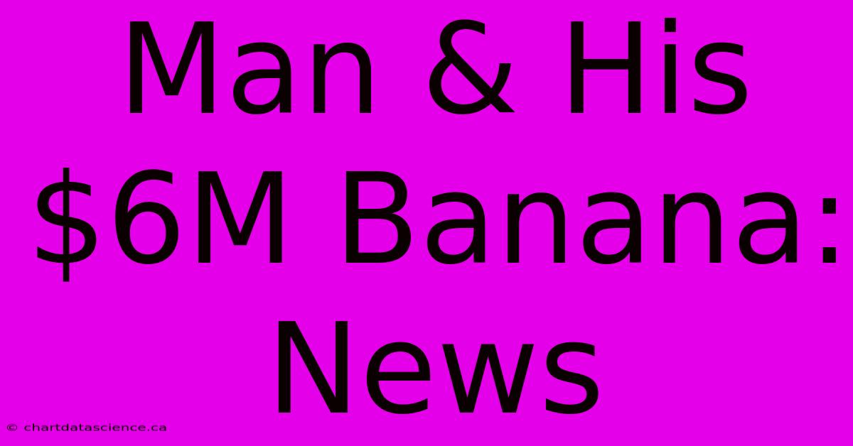 Man & His $6M Banana: News