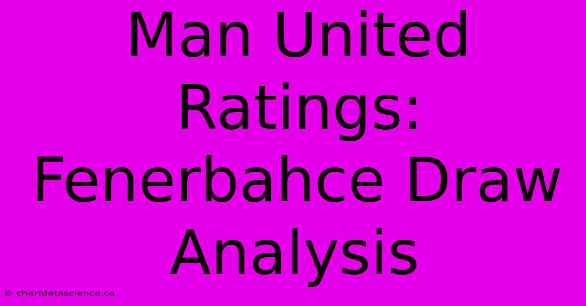 Man United Ratings: Fenerbahce Draw Analysis