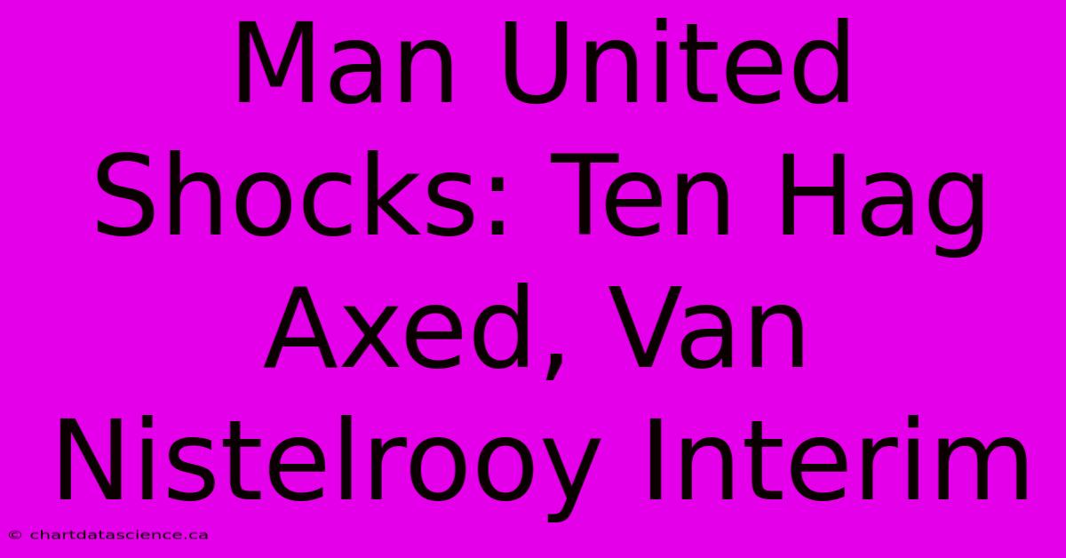 Man United Shocks: Ten Hag Axed, Van Nistelrooy Interim