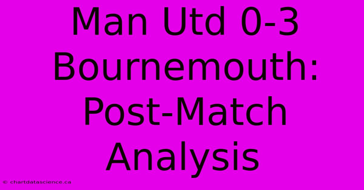 Man Utd 0-3 Bournemouth: Post-Match Analysis