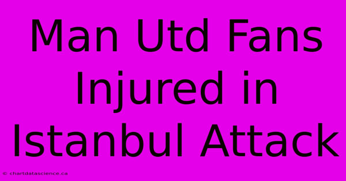 Man Utd Fans Injured In Istanbul Attack