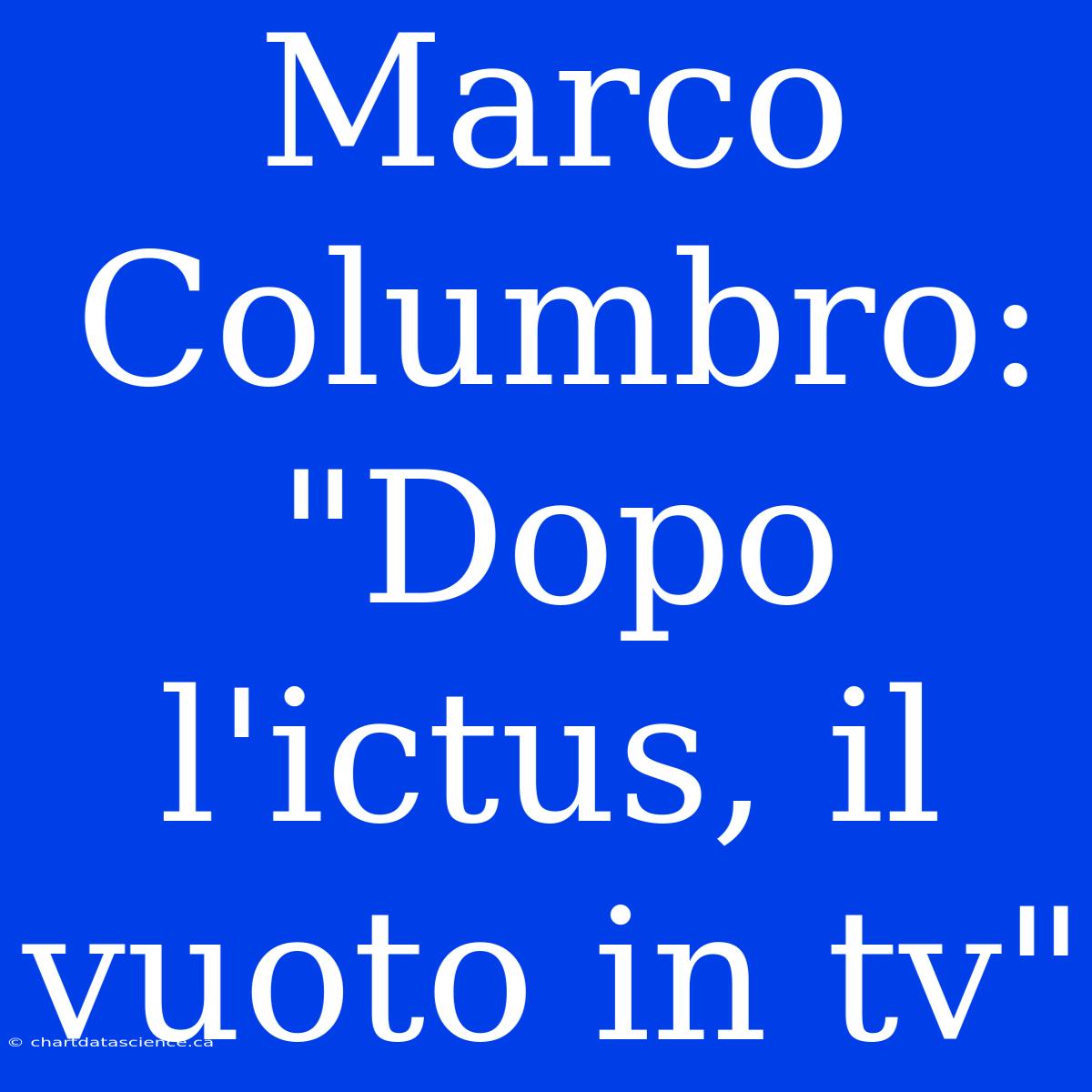 Marco Columbro: 