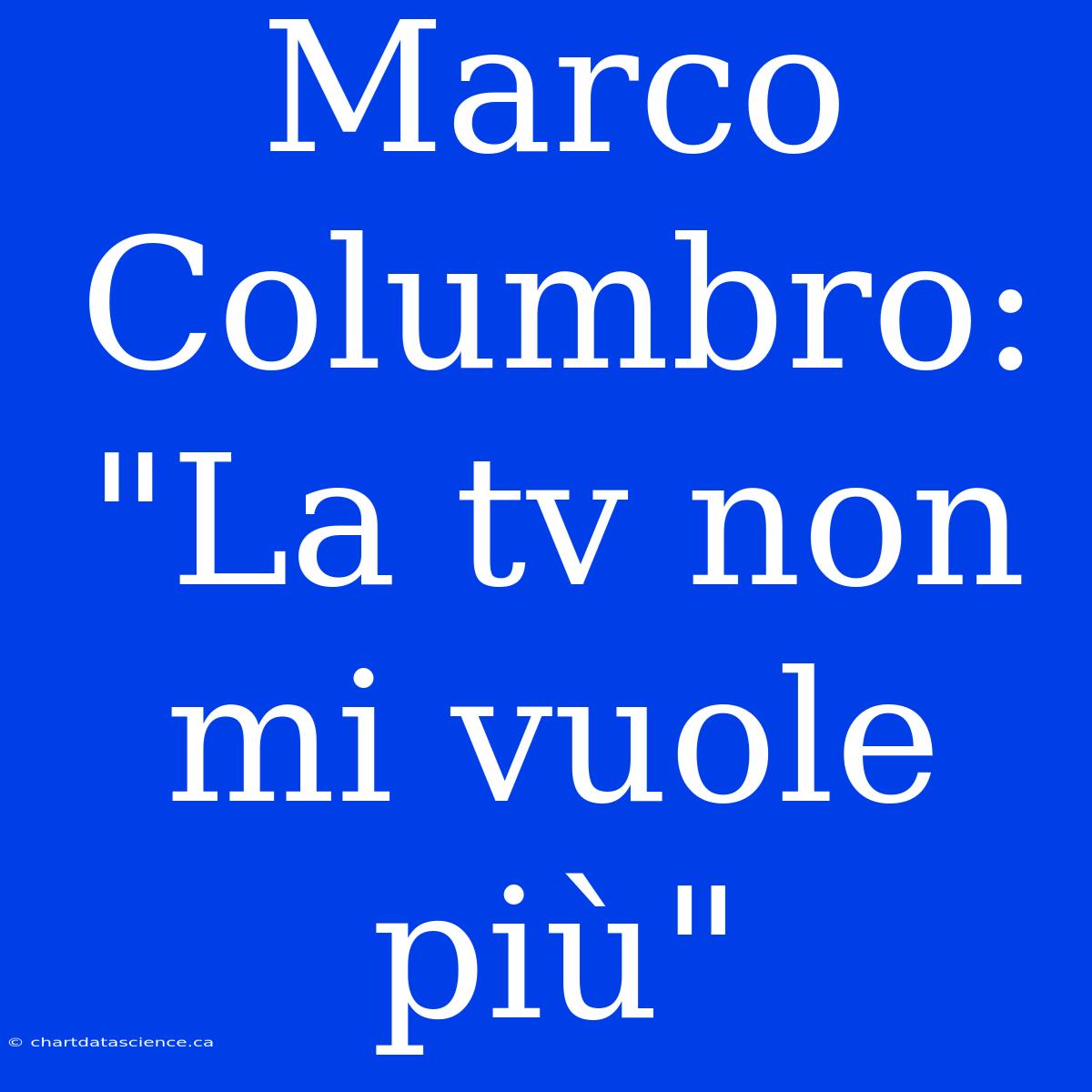 Marco Columbro: 