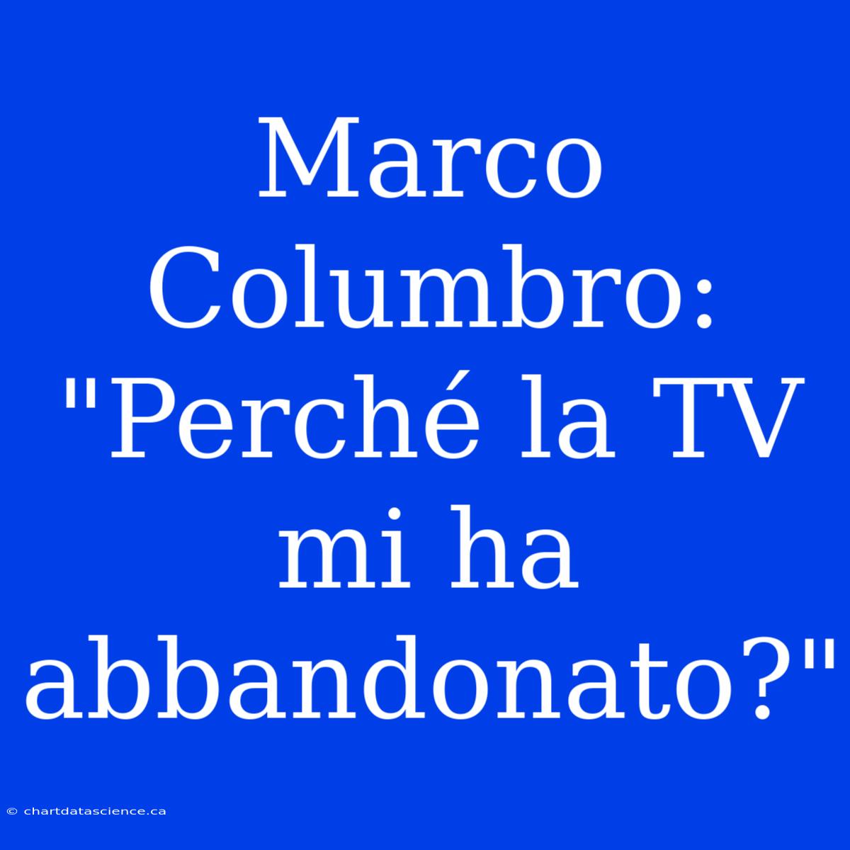 Marco Columbro: 