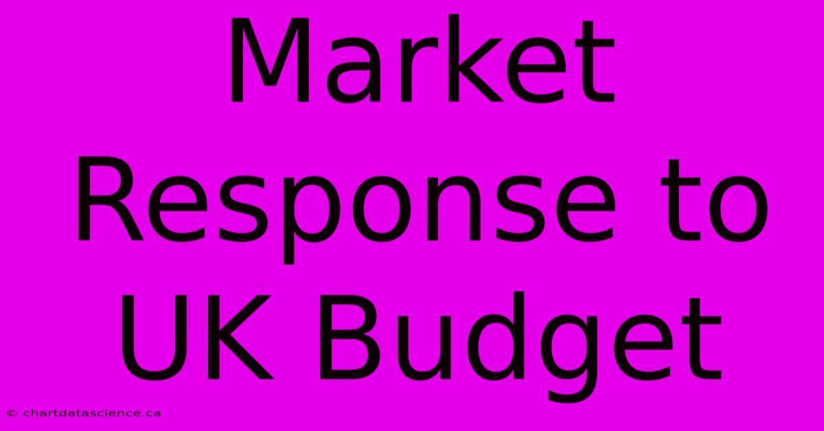 Market Response To UK Budget