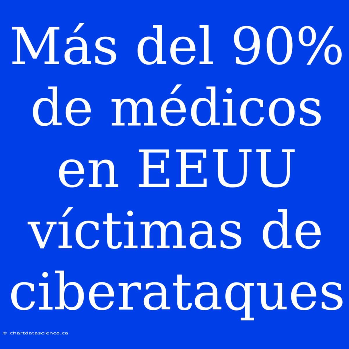 Más Del 90% De Médicos En EEUU Víctimas De Ciberataques