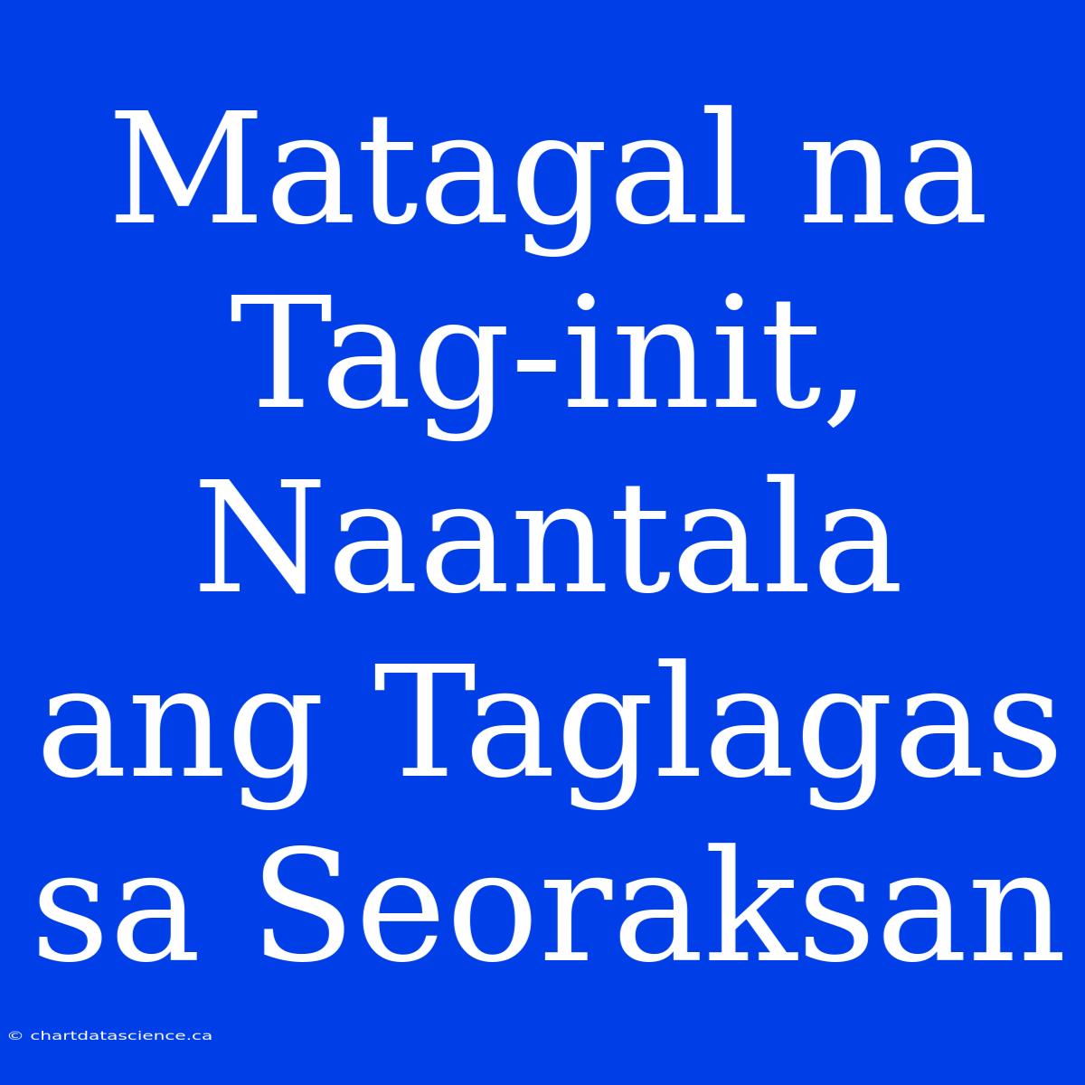 Matagal Na Tag-init, Naantala Ang Taglagas Sa Seoraksan