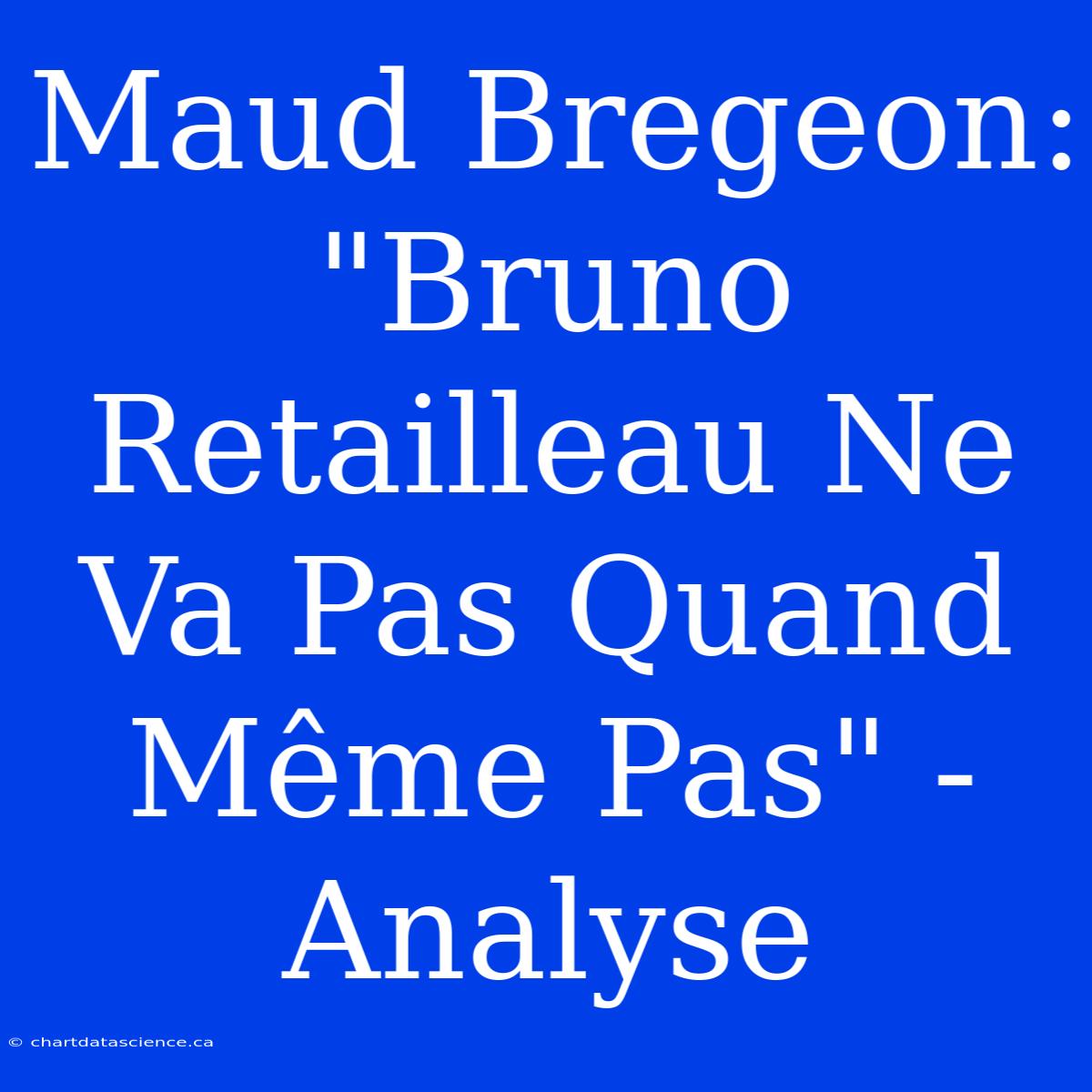 Maud Bregeon: 