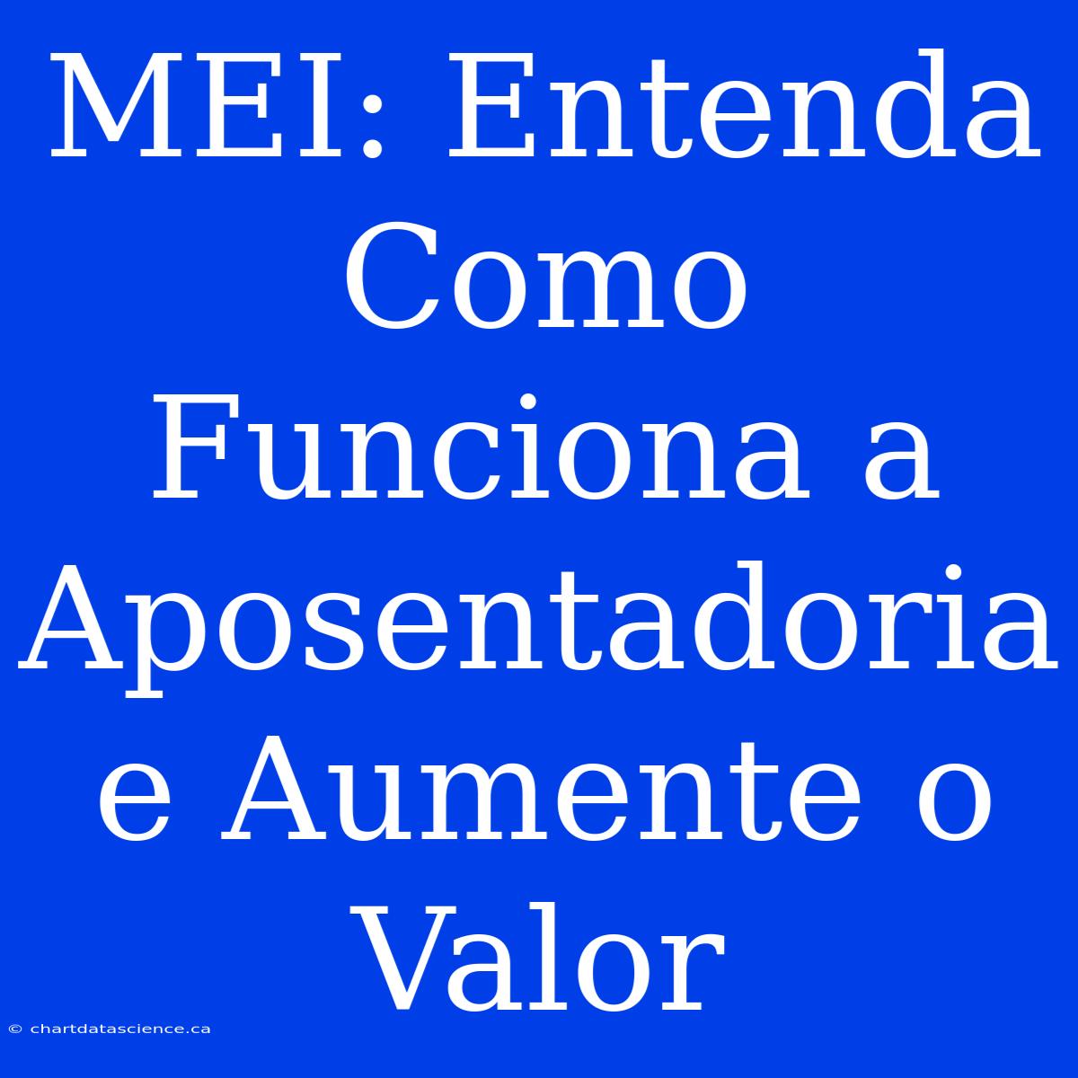 MEI: Entenda Como Funciona A Aposentadoria E Aumente O Valor