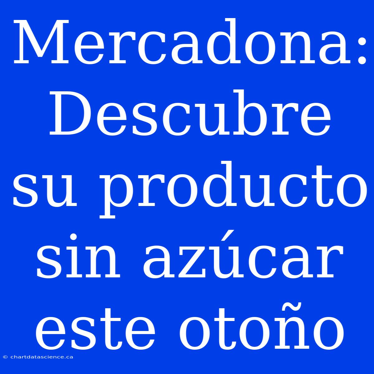 Mercadona: Descubre Su Producto Sin Azúcar Este Otoño