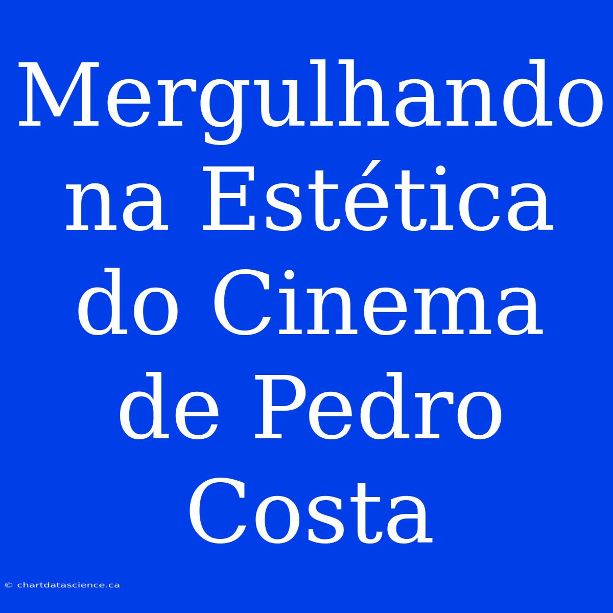 Mergulhando Na Estética Do Cinema De Pedro Costa