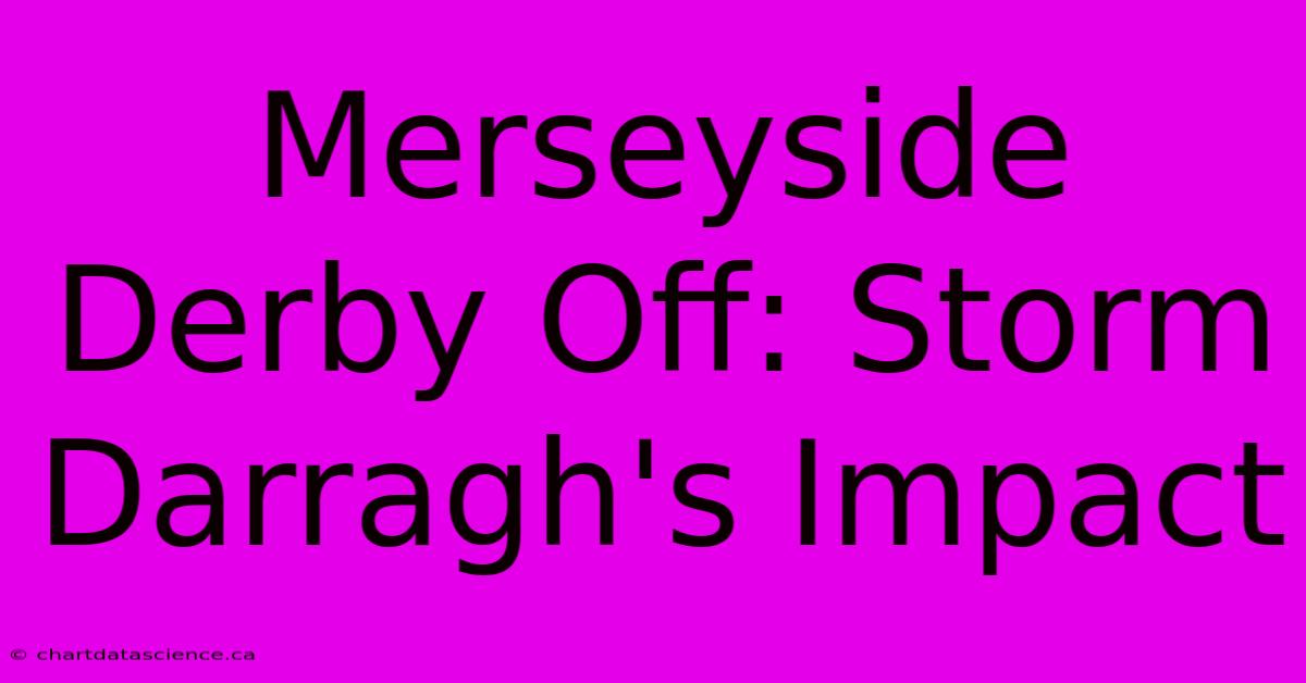 Merseyside Derby Off: Storm Darragh's Impact