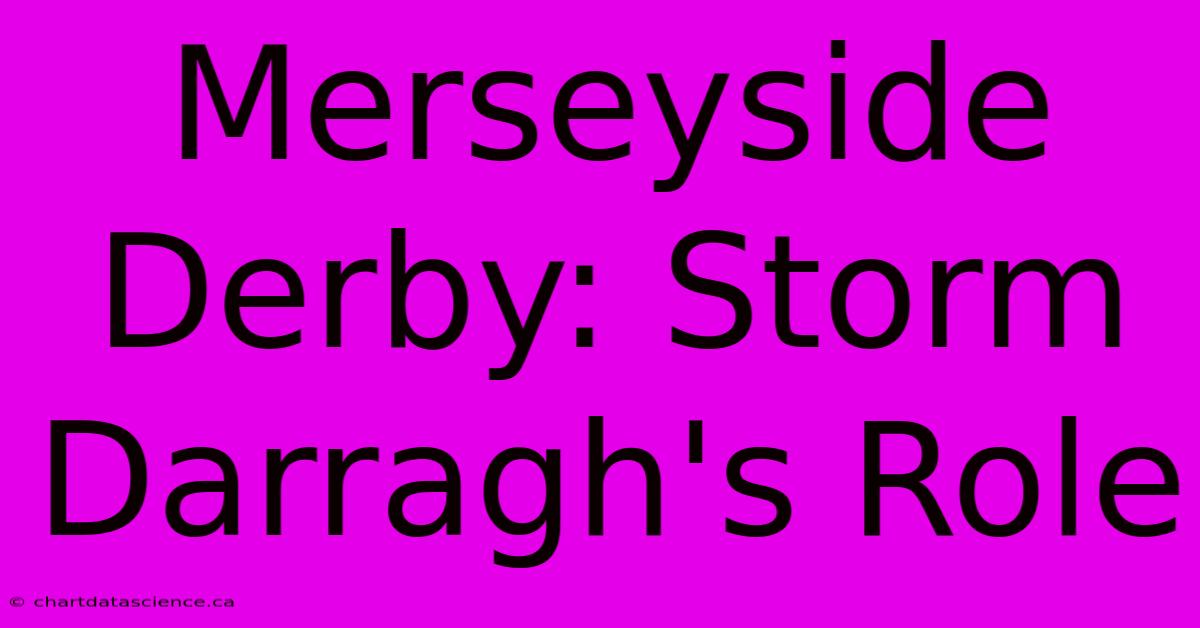 Merseyside Derby: Storm Darragh's Role