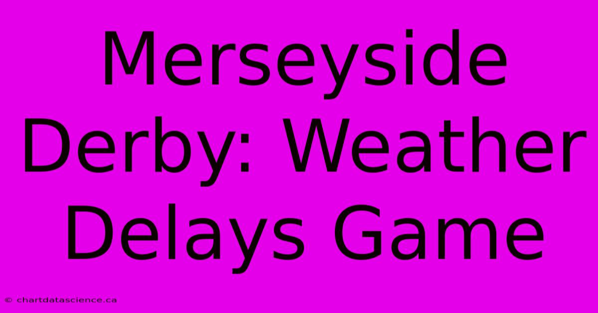 Merseyside Derby: Weather Delays Game