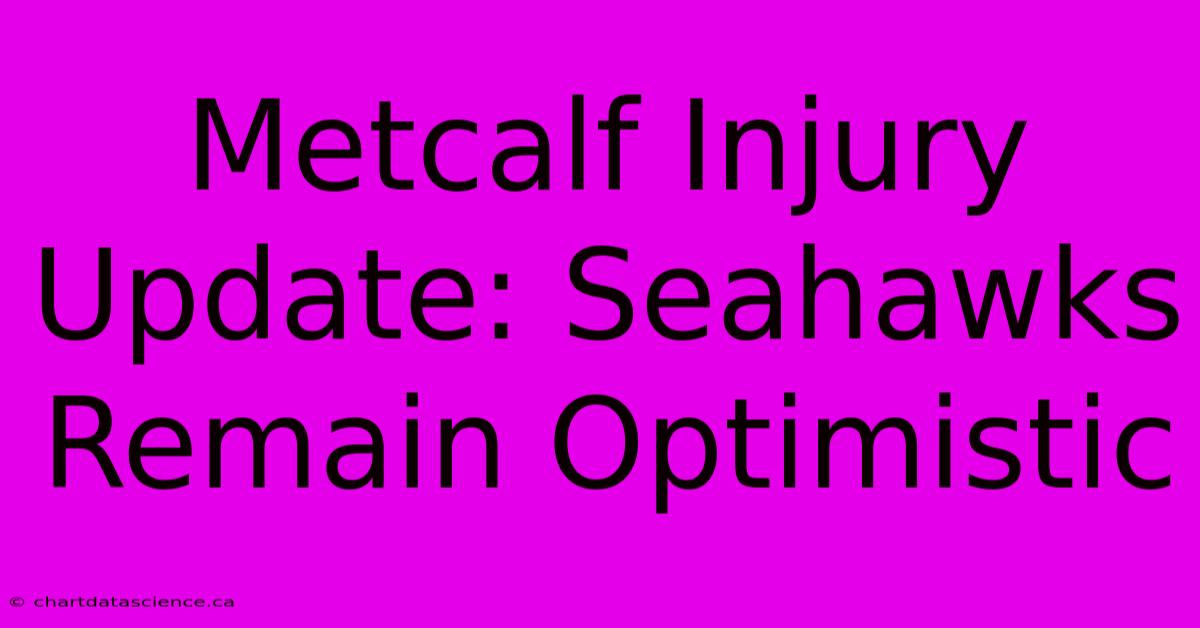 Metcalf Injury Update: Seahawks Remain Optimistic