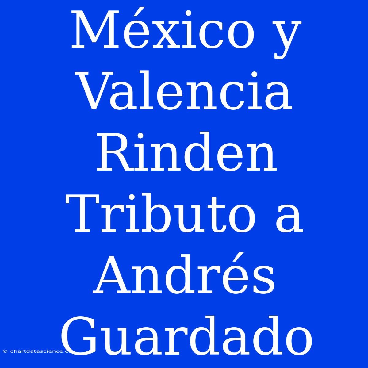 México Y Valencia Rinden Tributo A Andrés Guardado