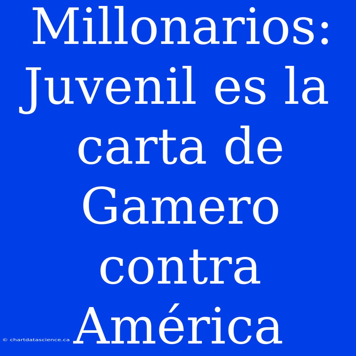 Millonarios: Juvenil Es La Carta De Gamero Contra América