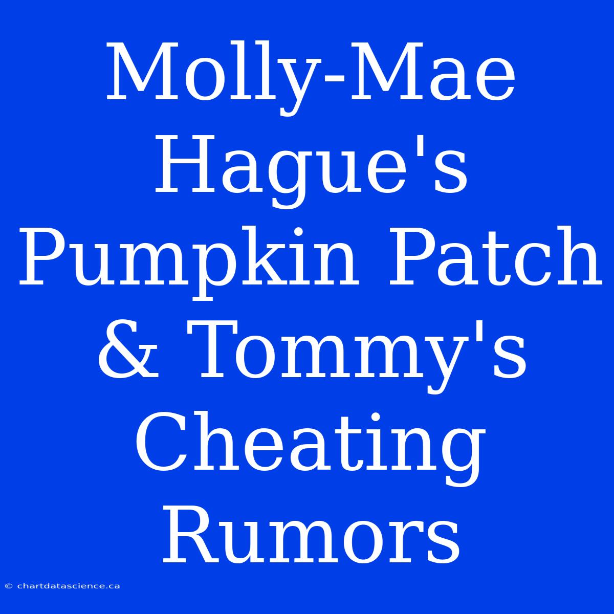 Molly-Mae Hague's Pumpkin Patch & Tommy's Cheating Rumors