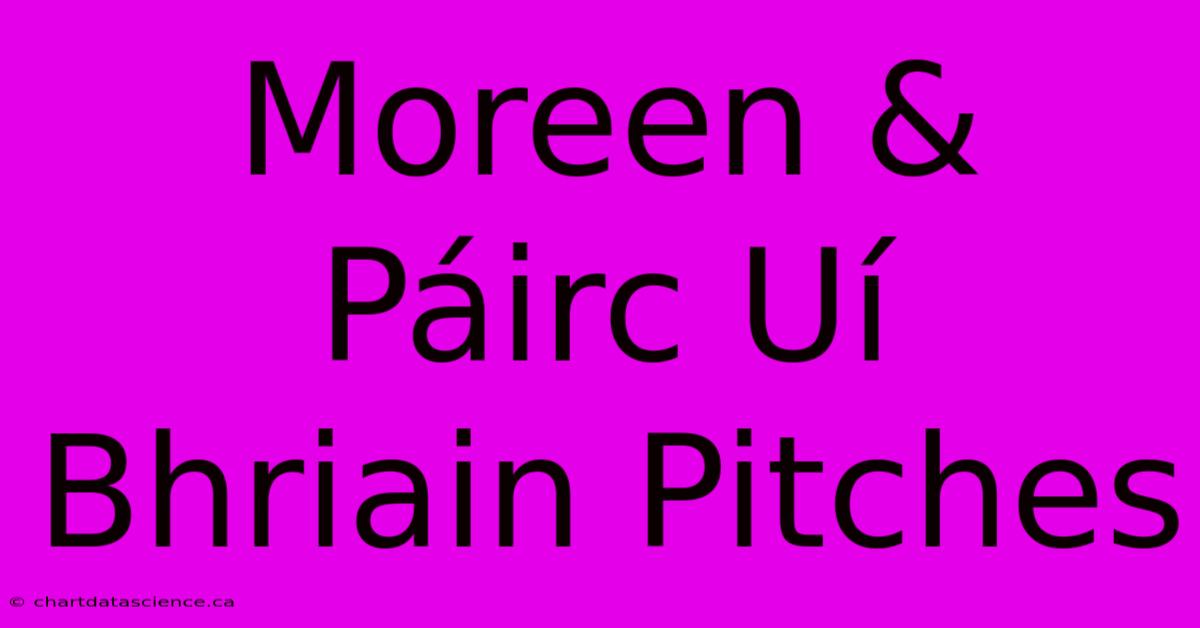 Moreen & Páirc Uí Bhriain Pitches