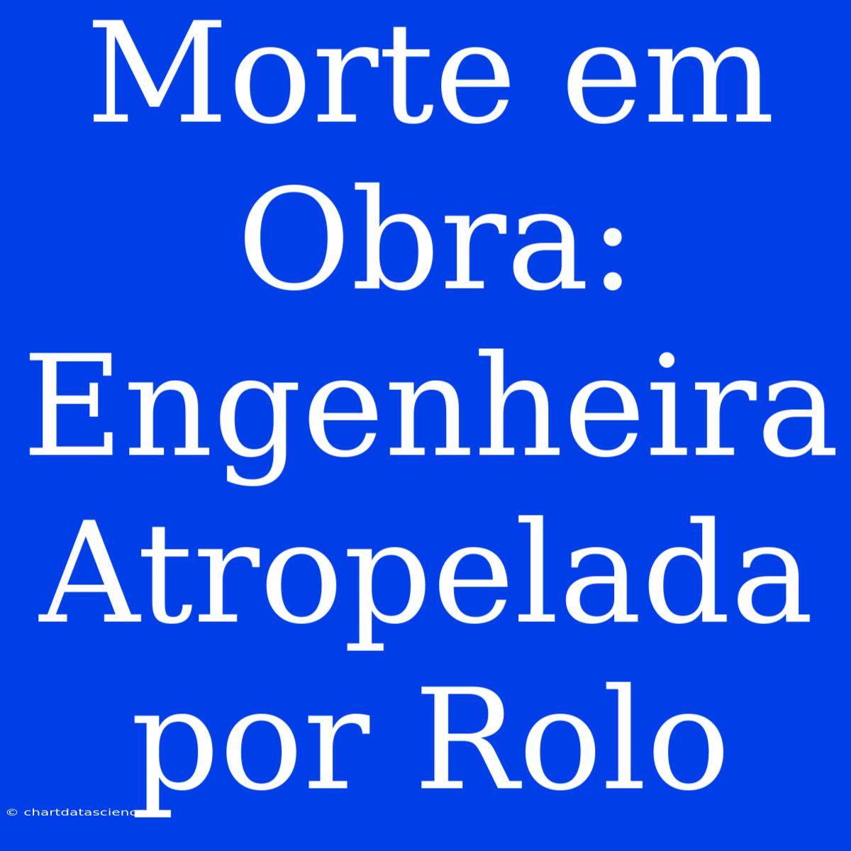 Morte Em Obra: Engenheira Atropelada Por Rolo