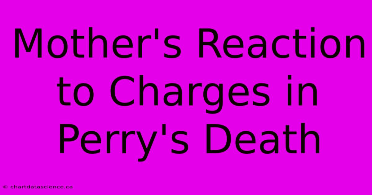 Mother's Reaction To Charges In Perry's Death