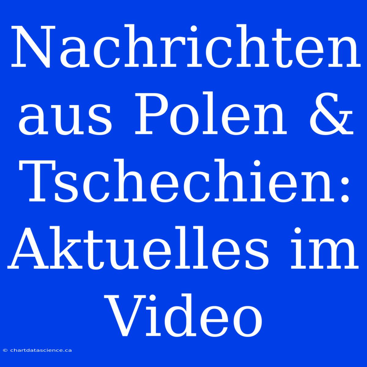 Nachrichten Aus Polen & Tschechien: Aktuelles Im Video