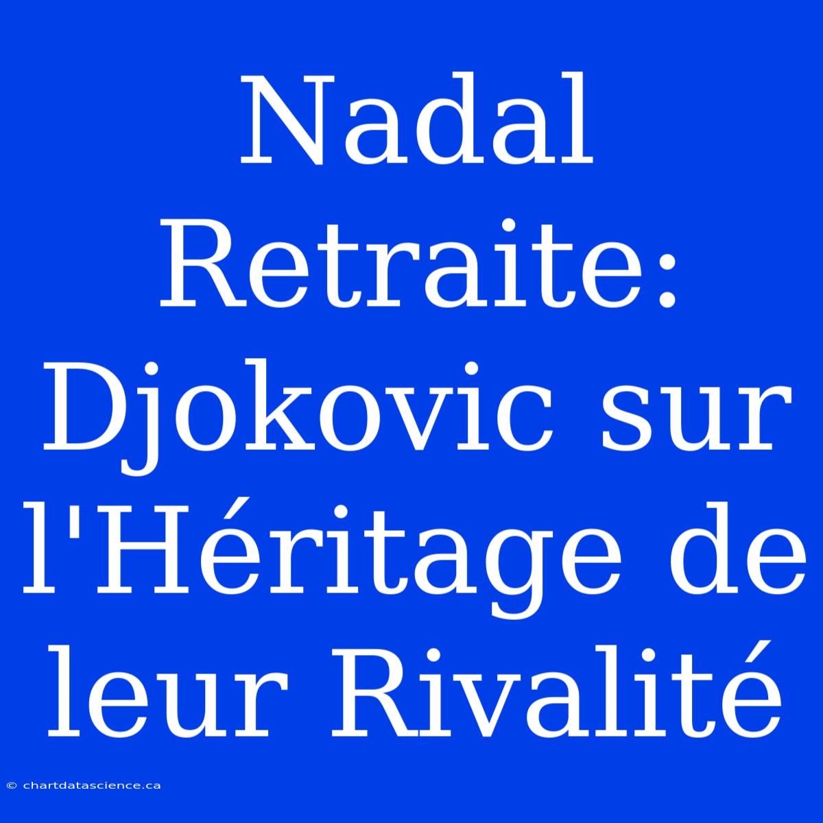 Nadal Retraite: Djokovic Sur L'Héritage De Leur Rivalité