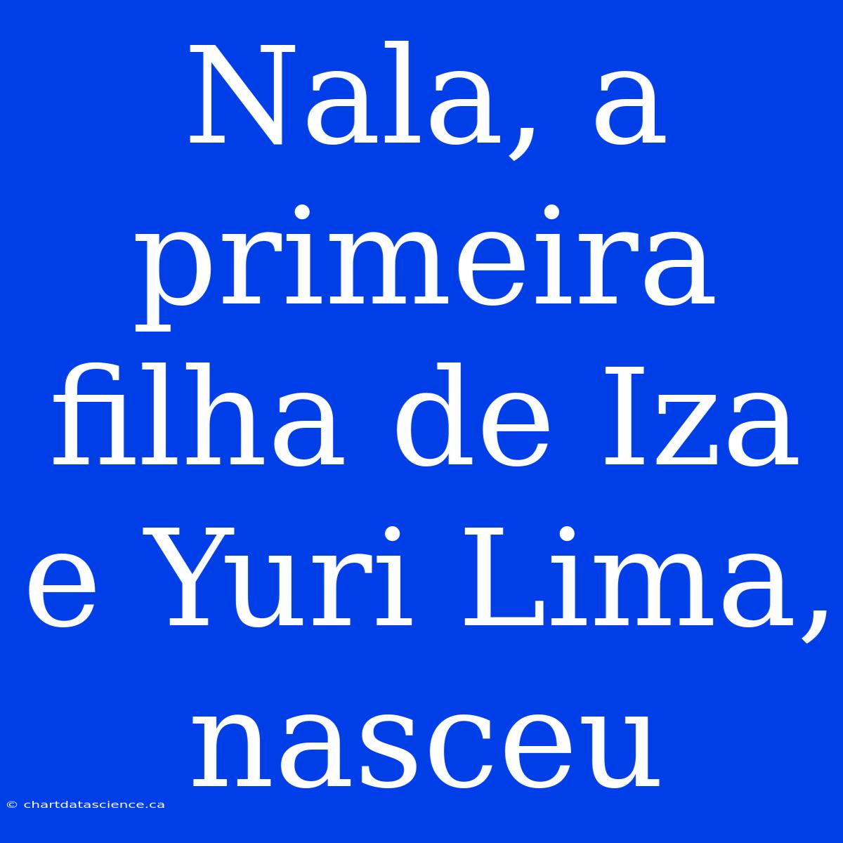 Nala, A Primeira Filha De Iza E Yuri Lima, Nasceu