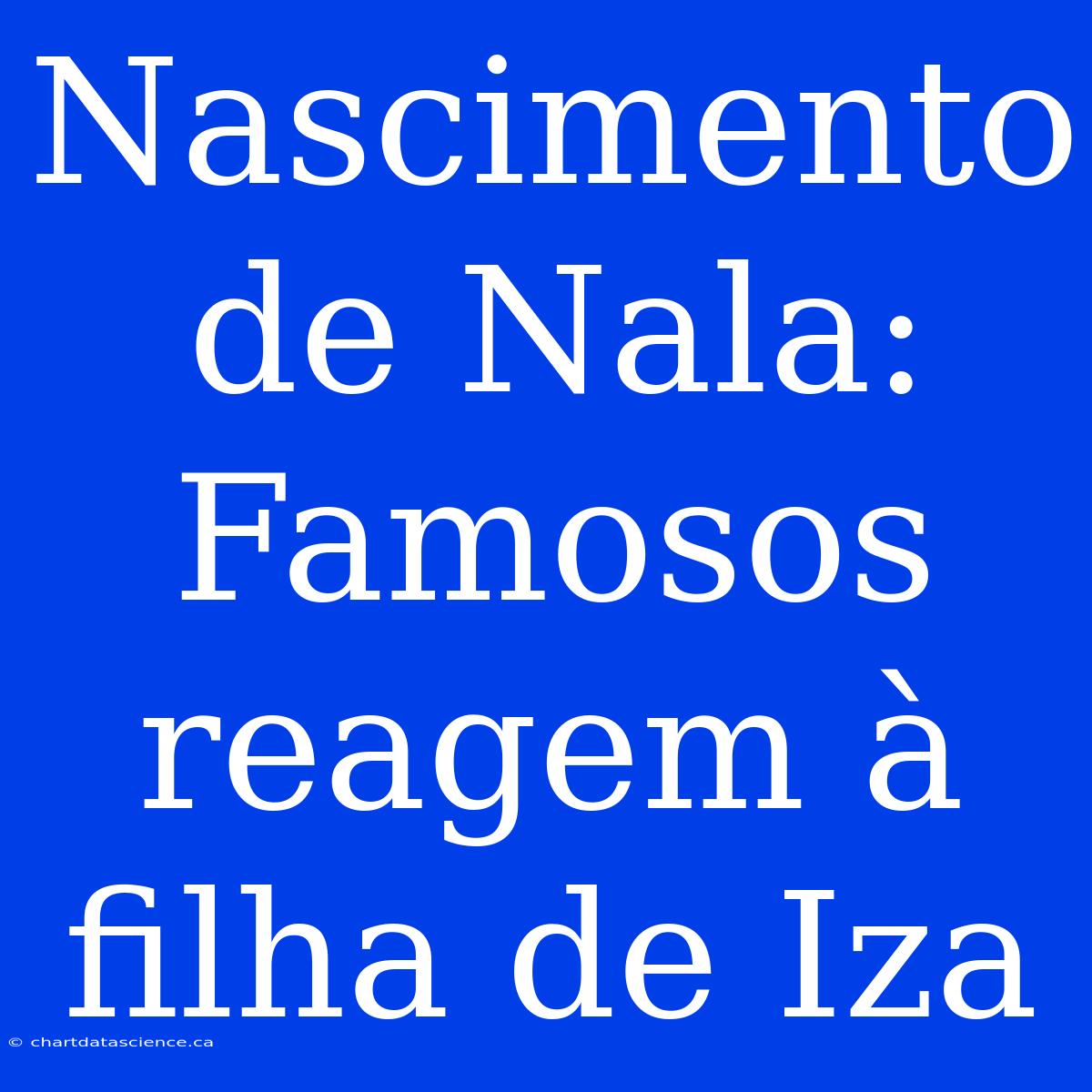 Nascimento De Nala: Famosos Reagem À Filha De Iza