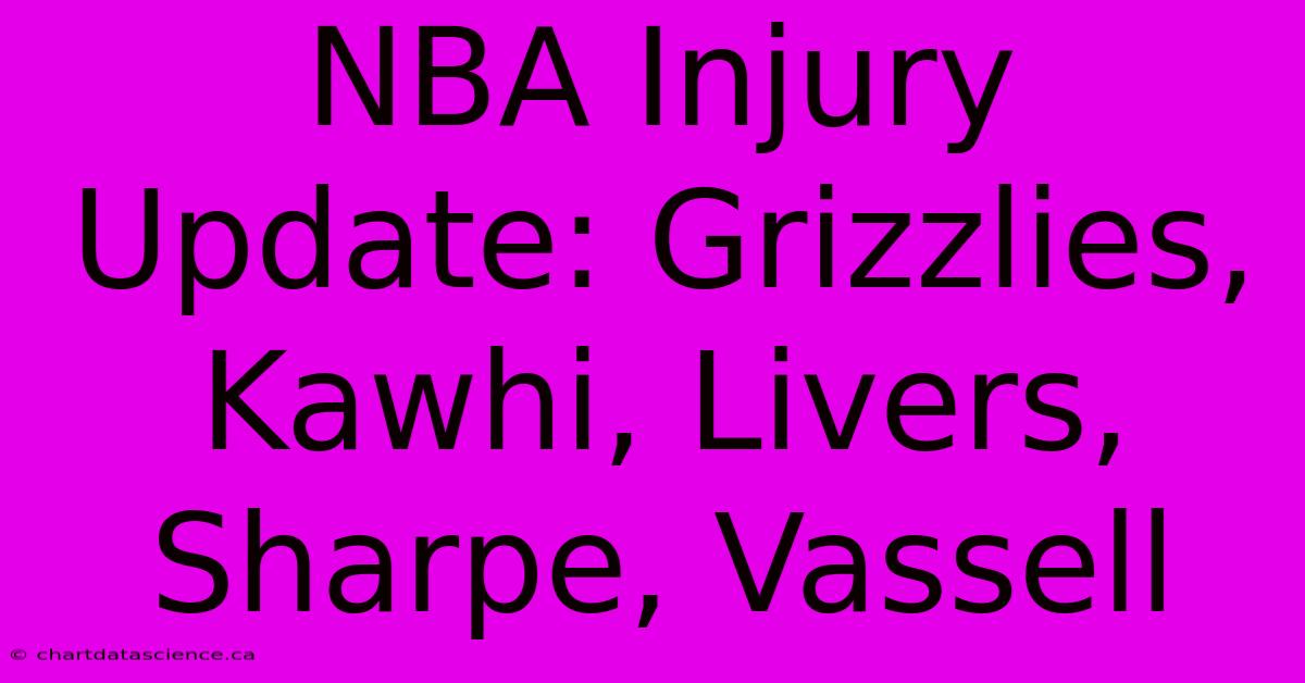 NBA Injury Update: Grizzlies, Kawhi, Livers, Sharpe, Vassell 