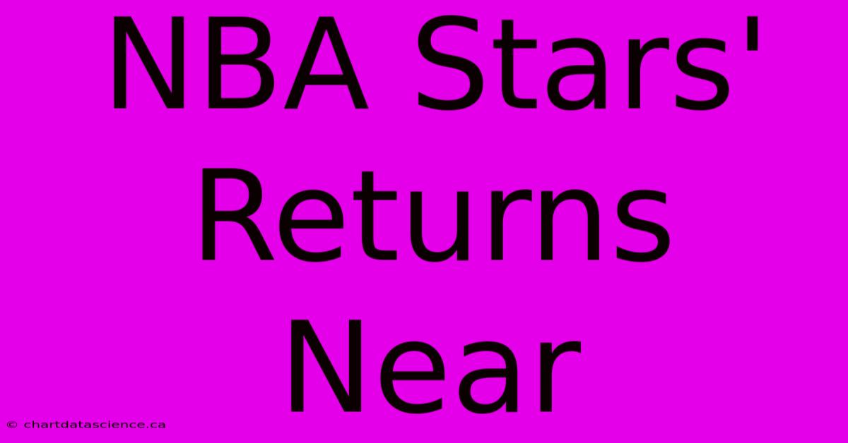 NBA Stars' Returns Near