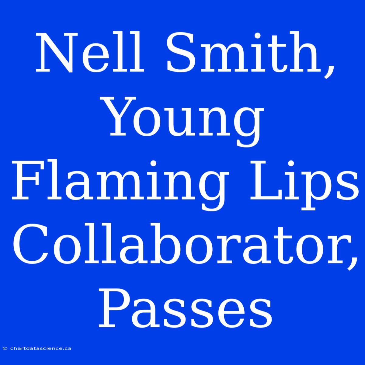 Nell Smith, Young Flaming Lips Collaborator, Passes