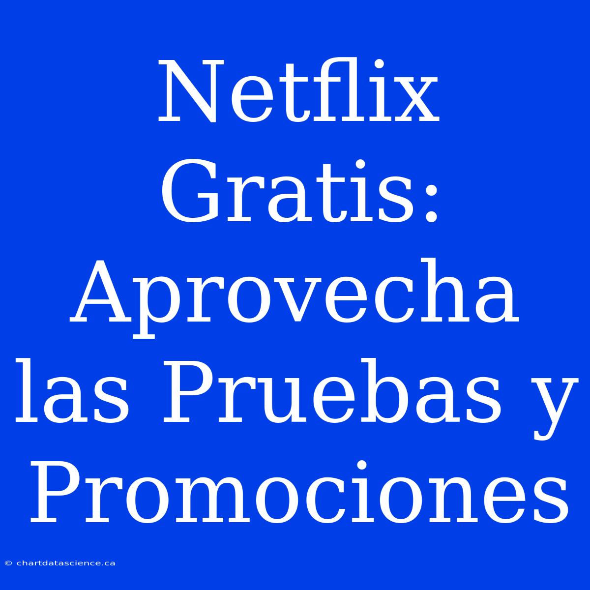 Netflix Gratis: Aprovecha Las Pruebas Y Promociones