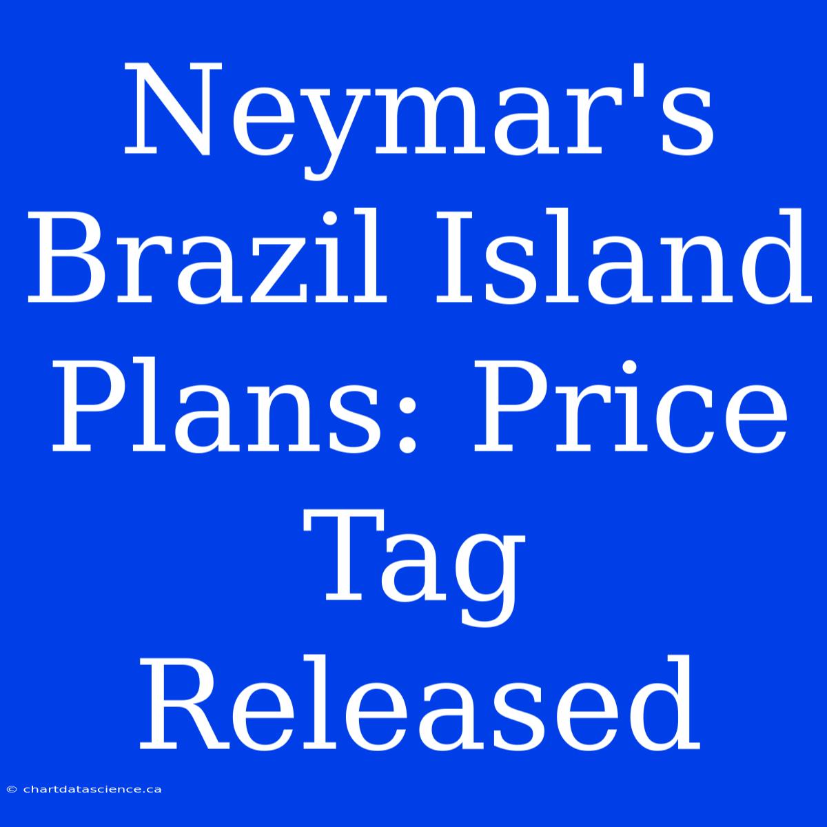 Neymar's Brazil Island Plans: Price Tag Released