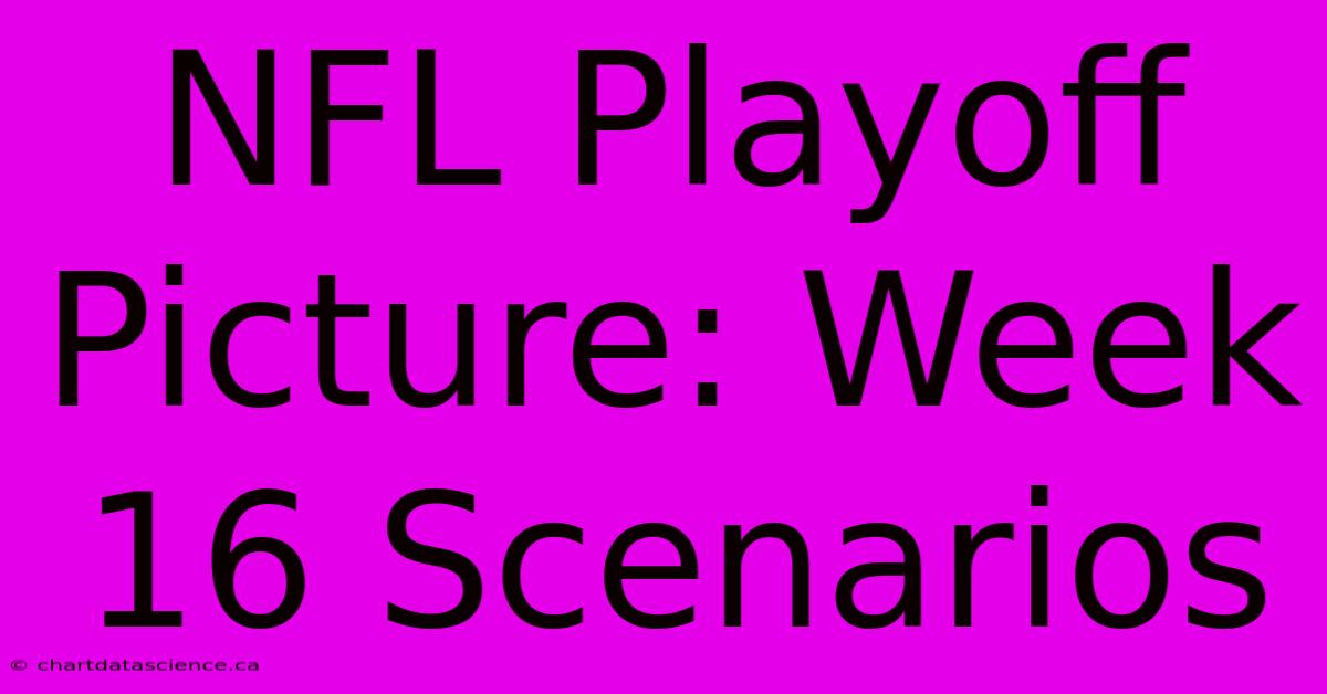 NFL Playoff Picture: Week 16 Scenarios