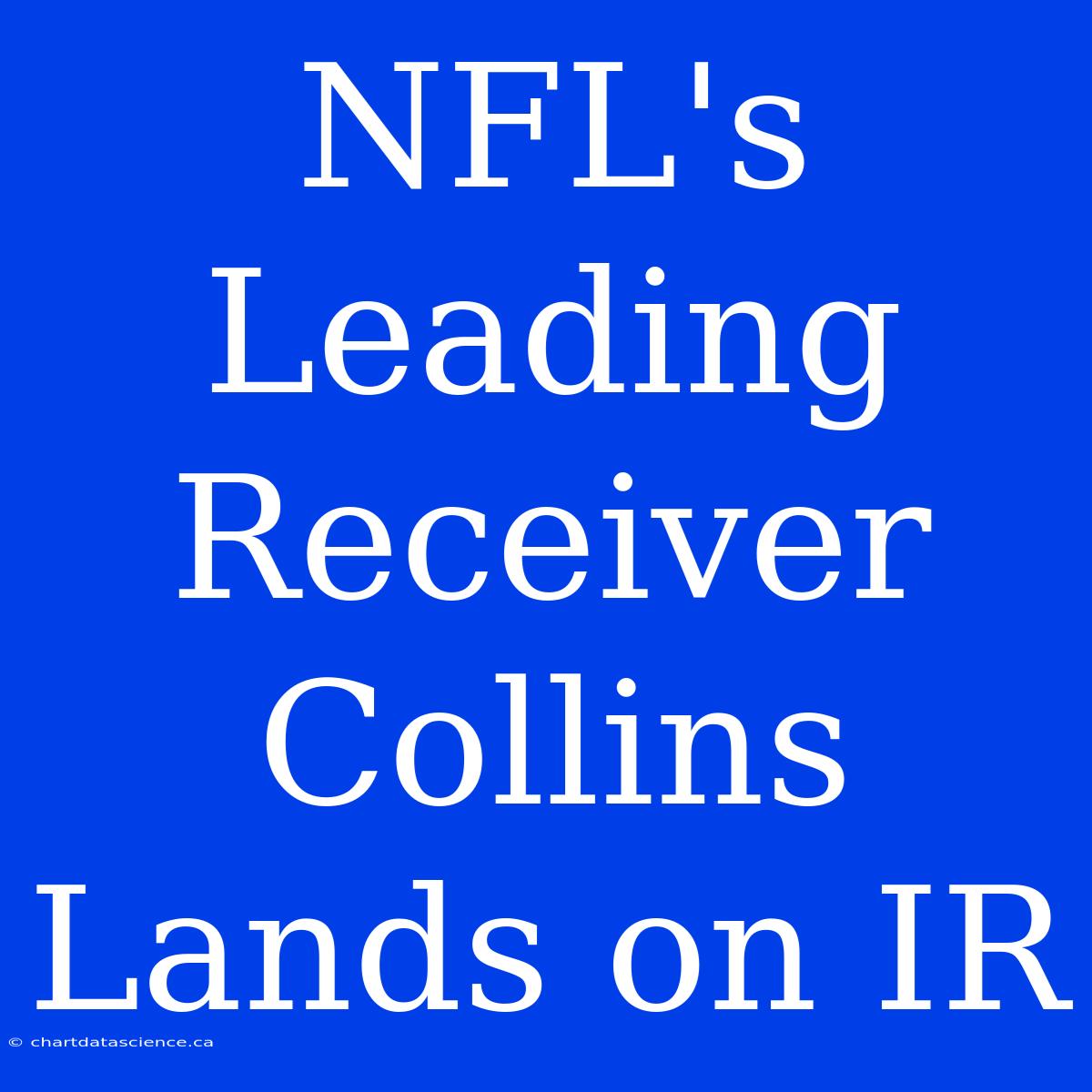 NFL's Leading Receiver Collins Lands On IR