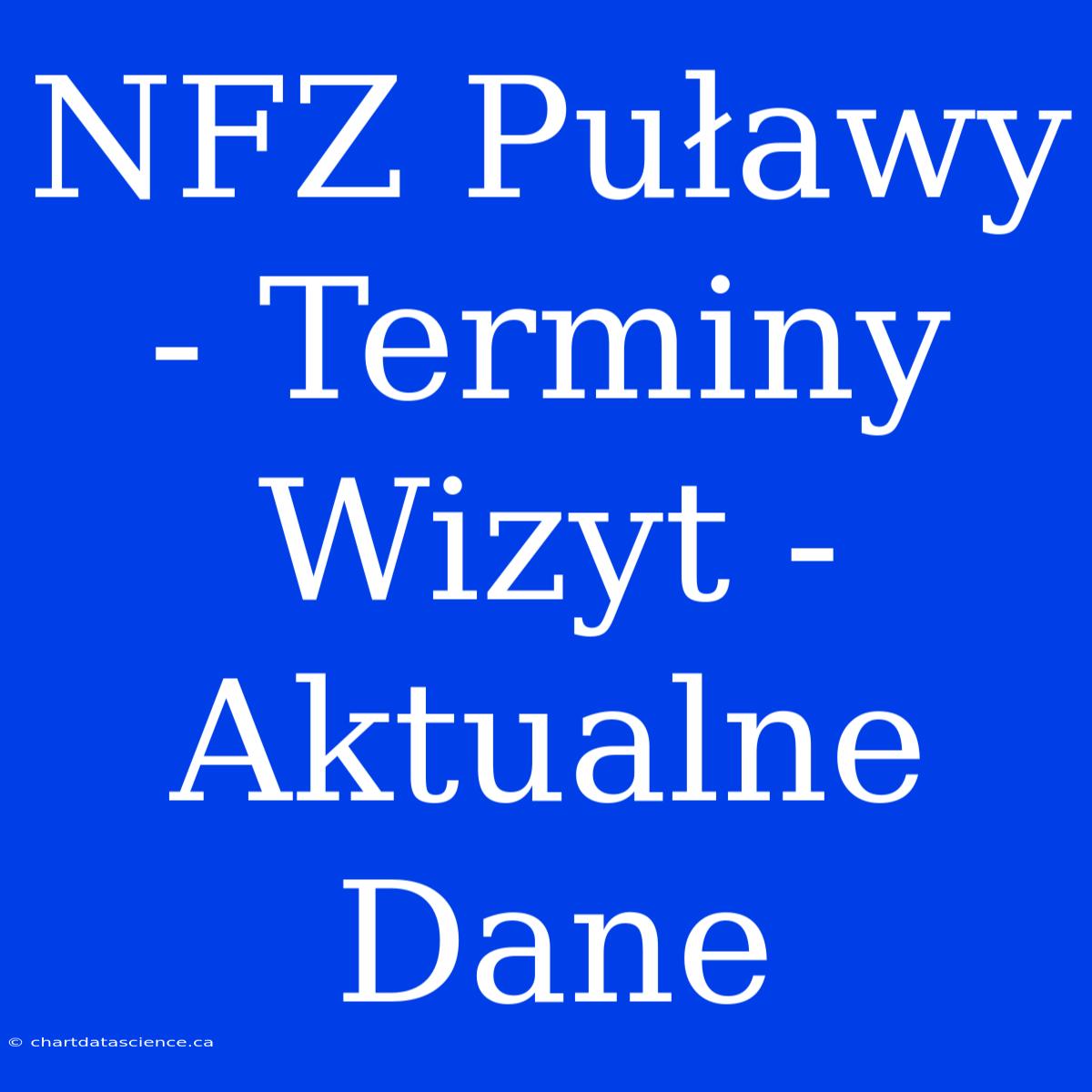 NFZ Puławy - Terminy Wizyt - Aktualne Dane