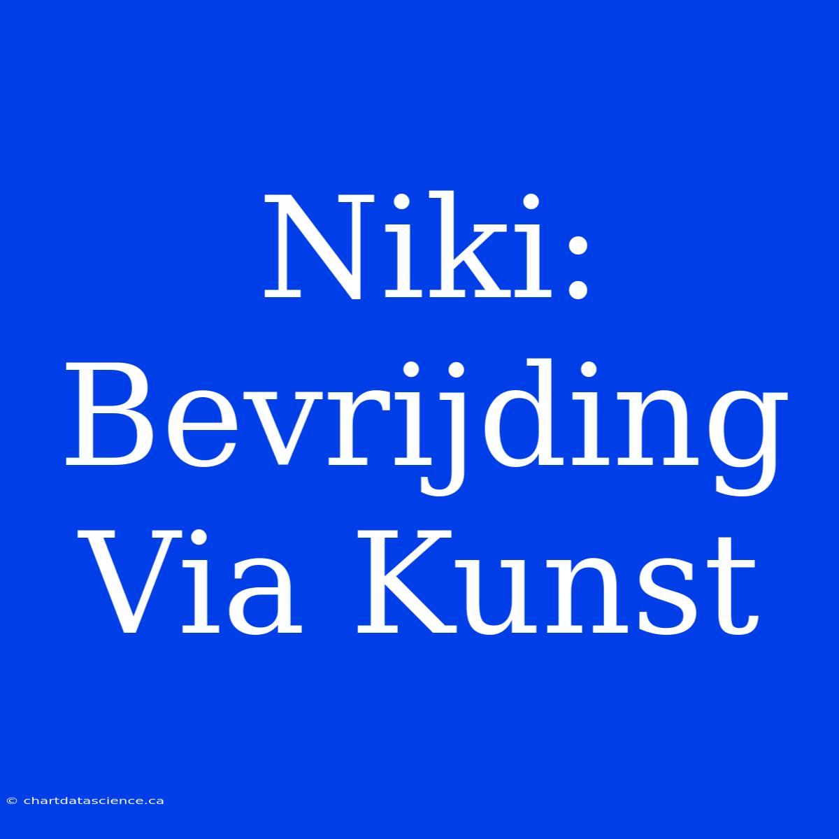 Niki: Bevrijding Via Kunst