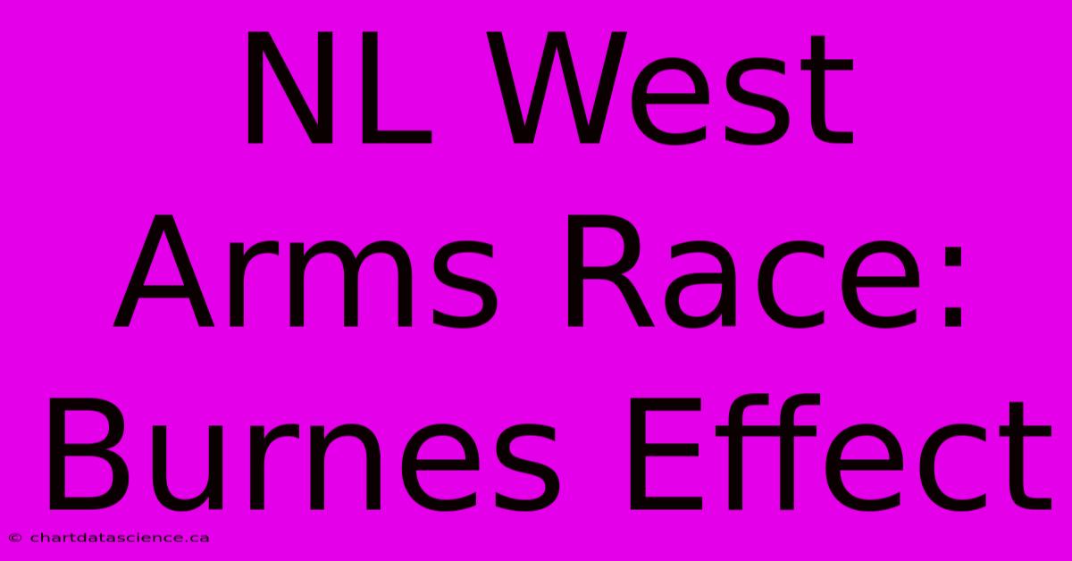 NL West Arms Race: Burnes Effect