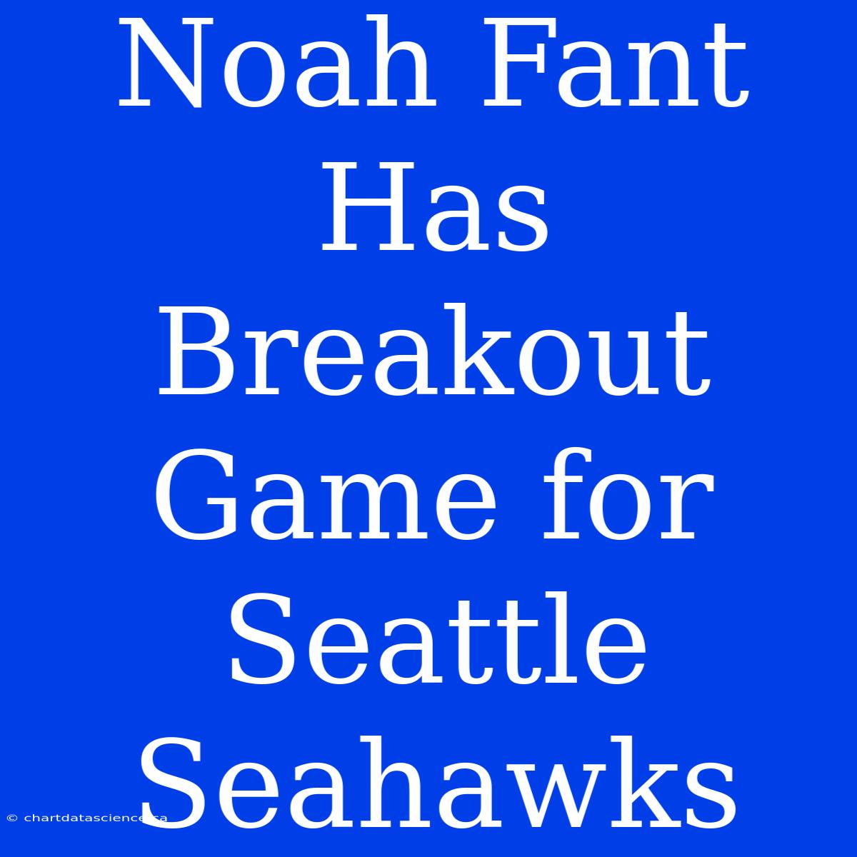 Noah Fant Has Breakout Game For Seattle Seahawks