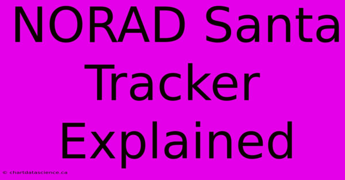 NORAD Santa Tracker Explained