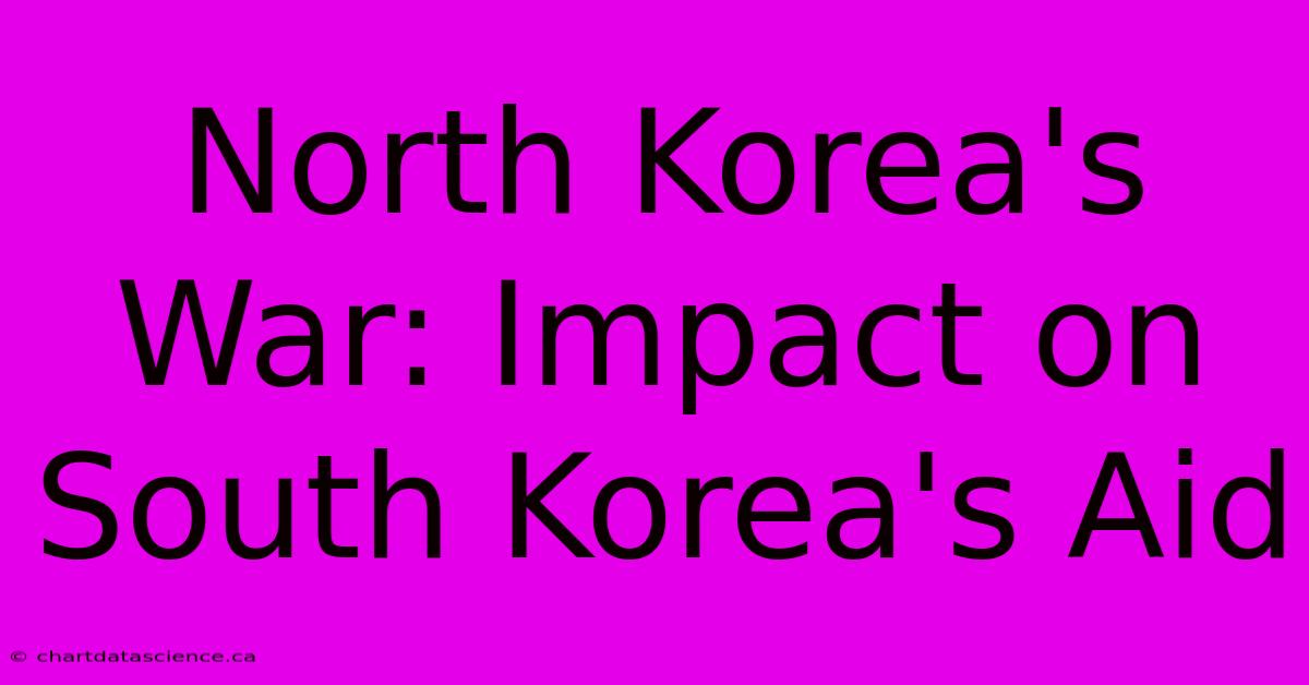 North Korea's War: Impact On South Korea's Aid