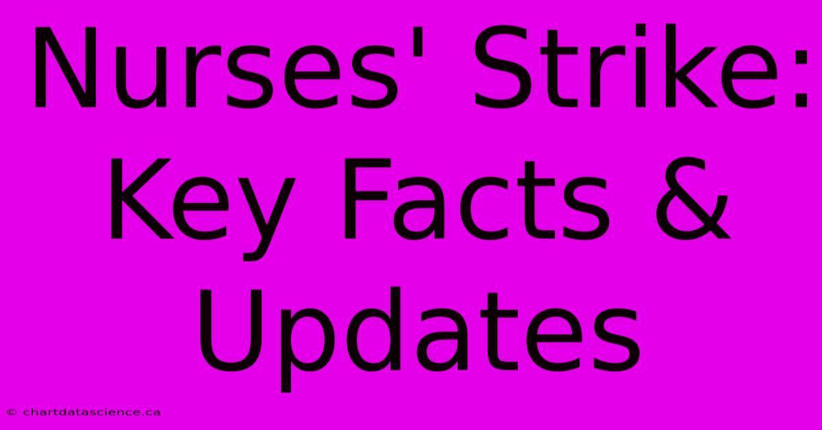 Nurses' Strike: Key Facts & Updates