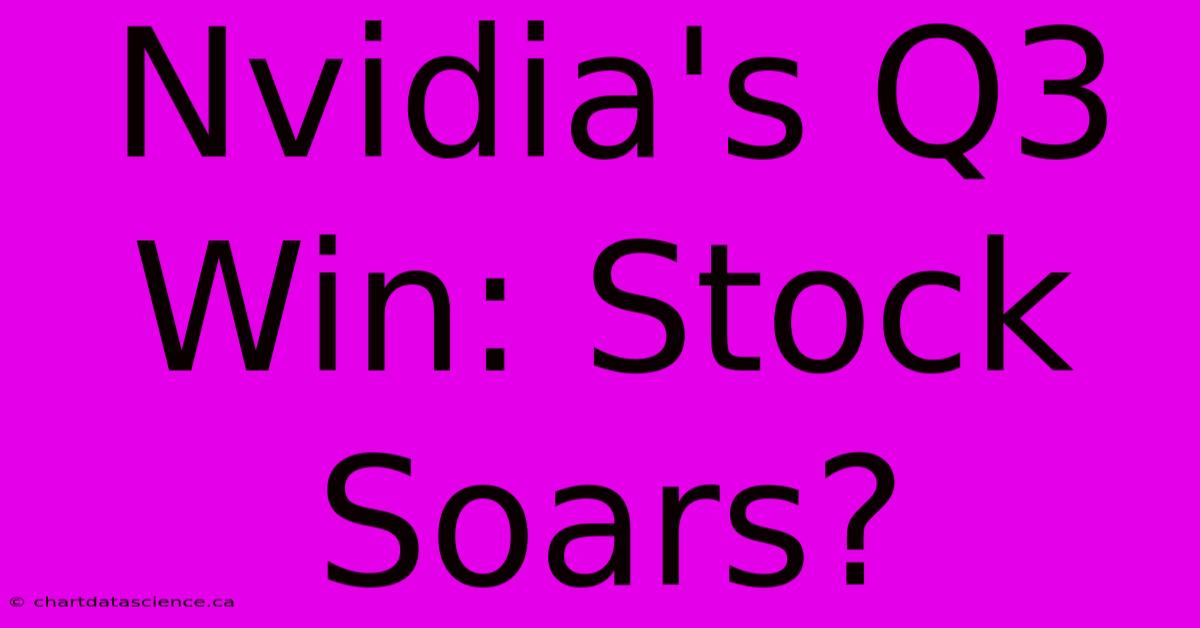 Nvidia's Q3 Win: Stock Soars?