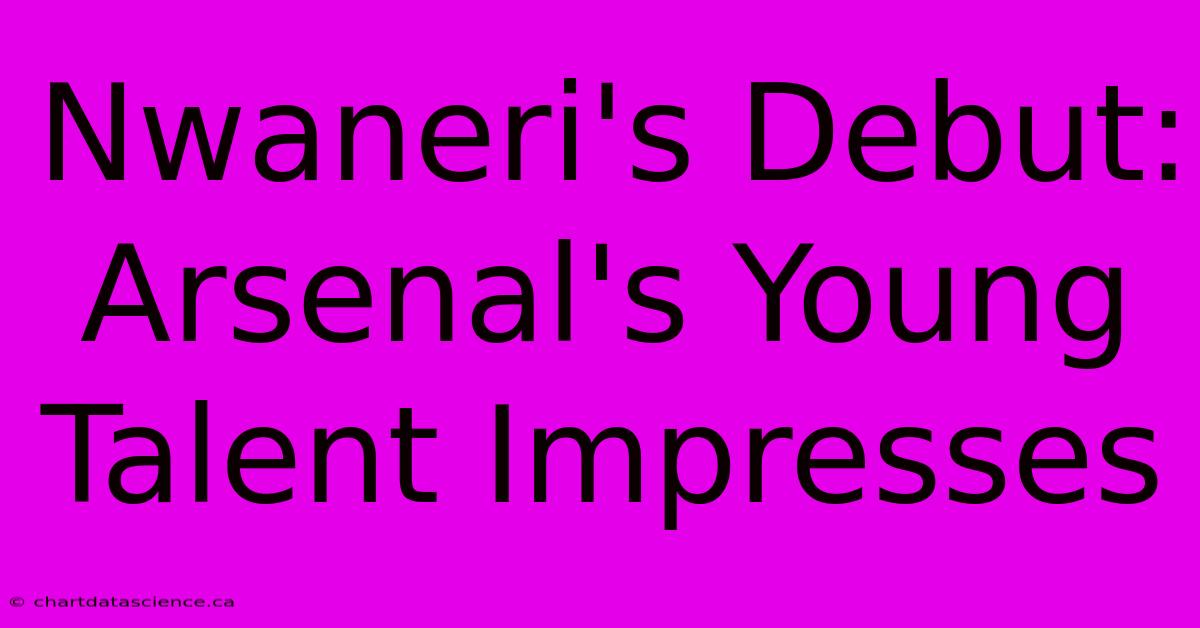 Nwaneri's Debut: Arsenal's Young Talent Impresses