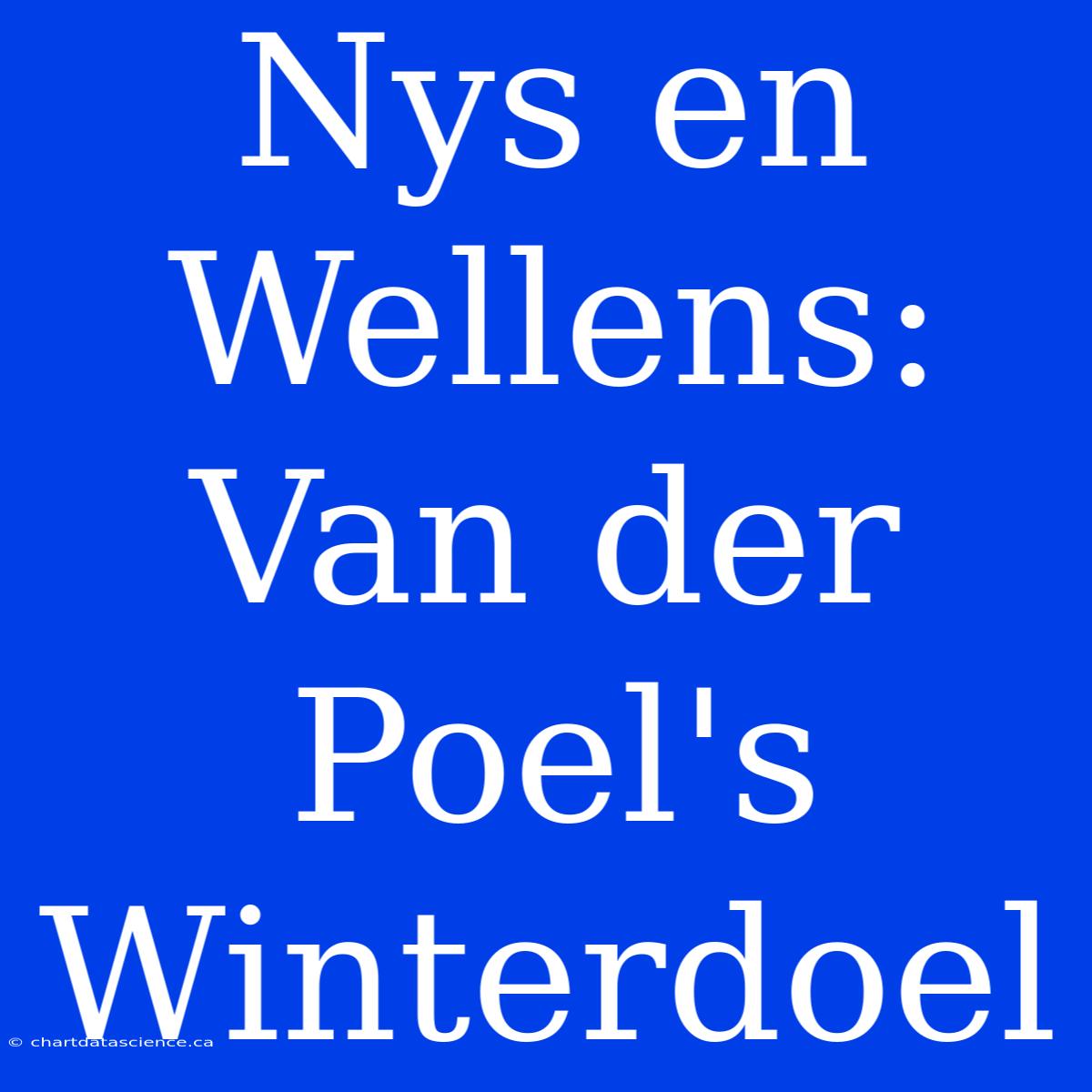 Nys En Wellens: Van Der Poel's Winterdoel