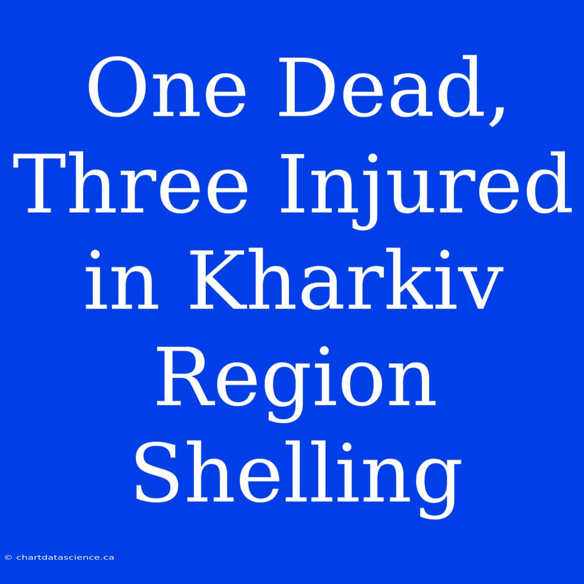 One Dead, Three Injured In Kharkiv Region Shelling