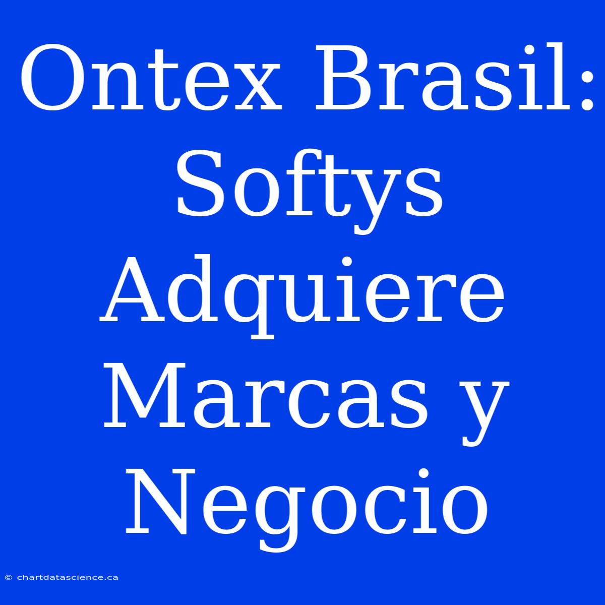 Ontex Brasil: Softys Adquiere Marcas Y Negocio