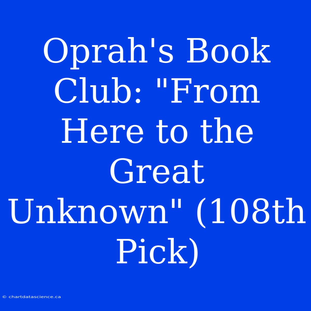 Oprah's Book Club: 